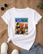 Camiseta Feminina Eu Defendo Brasil Lula 2026 Estampa