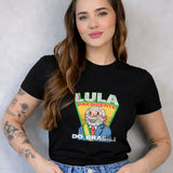 Camiseta Feminina Lula 2026 Lula Presidente Do Brasil