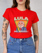 Camiseta Feminina Lula 2026 Lula Presidente Do Brasil